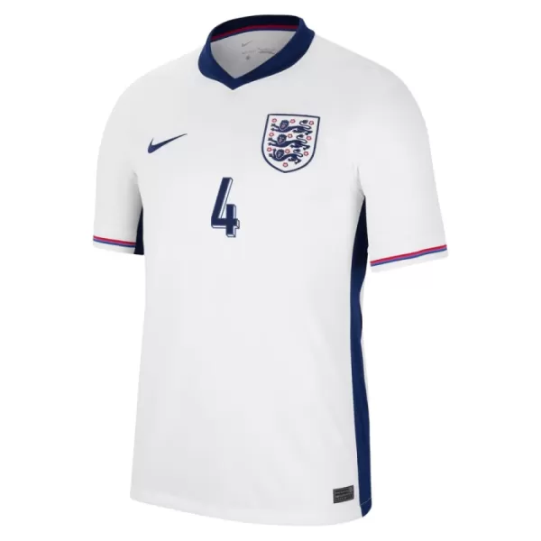 England Declan Rice 4 Heimtrikot Euro 2024 für Herren