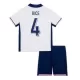 England Declan Rice 4 Heimtrikot Euro 2024 für Kinder