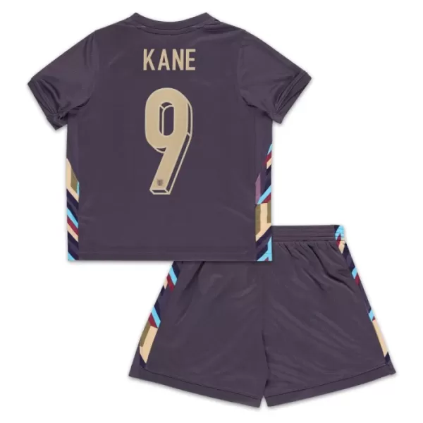 England Harry Kane 9 Auswärtstrikot Euro 2024 für Kinder