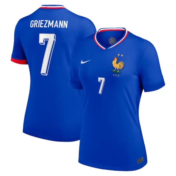 Frankreich Antoine Griezmann 7 Heimtrikot Euro 2024 für Damen