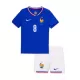 Frankreich Aurélien Tchouaméni 8 Heimtrikot Euro 2024 für Kinder