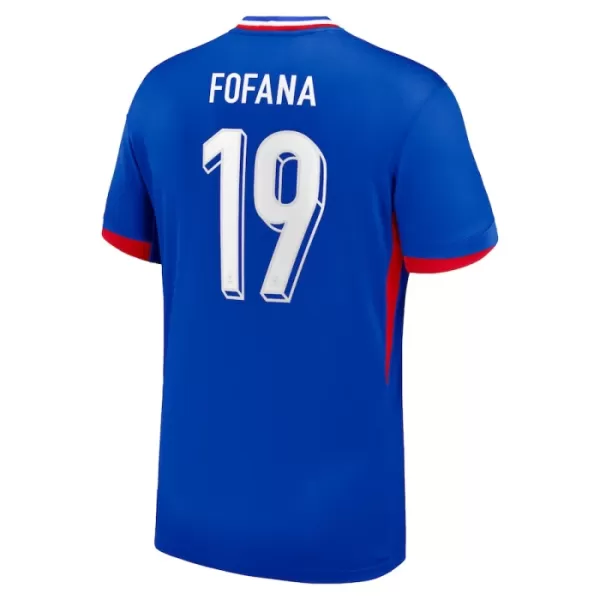 Frankreich Fofana 19 Heimtrikot Euro 2024 für Herren