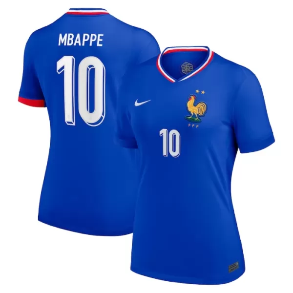 Frankreich Kylian Mbappé 10 Heimtrikot Euro 2024 für Damen