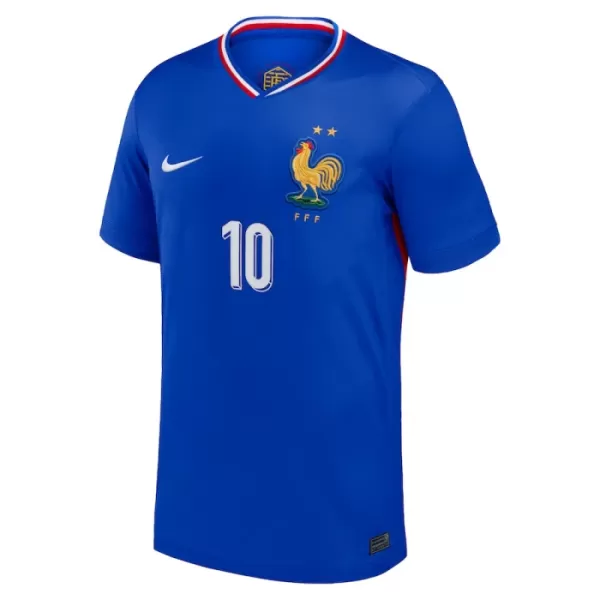 Frankreich Kylian Mbappé 10 Heimtrikot Euro 2024 für Herren