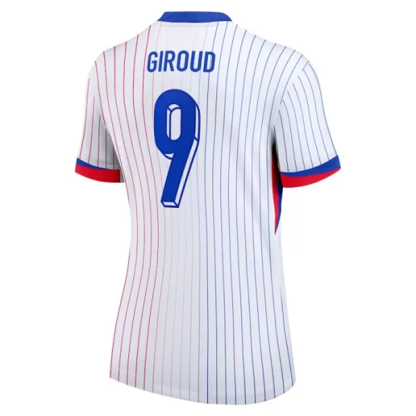 Frankreich Olivier Giroud 9 Auswärtstrikot Euro 2024 für Damen