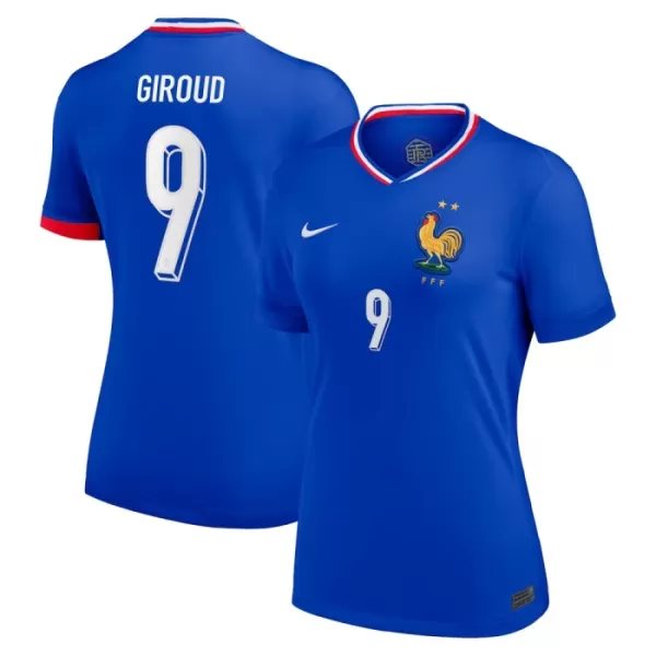 Frankreich Olivier Giroud 9 Heimtrikot Euro 2024 für Damen