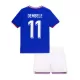 Frankreich Ousmane Dembélé 11 Heimtrikot Euro 2024 für Kinder