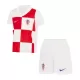 Kroatien Heimtrikot Euro 2024 für Kinder