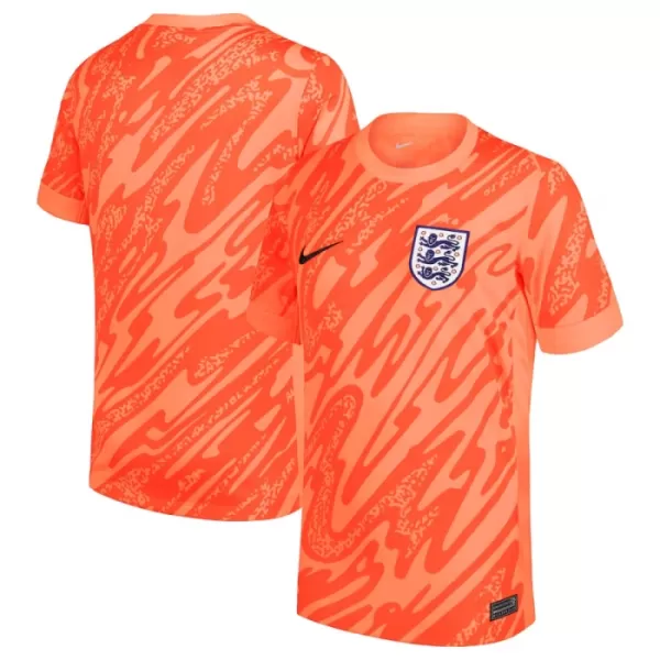 England Torwart Trikot Euro 2024 für Herren Orange