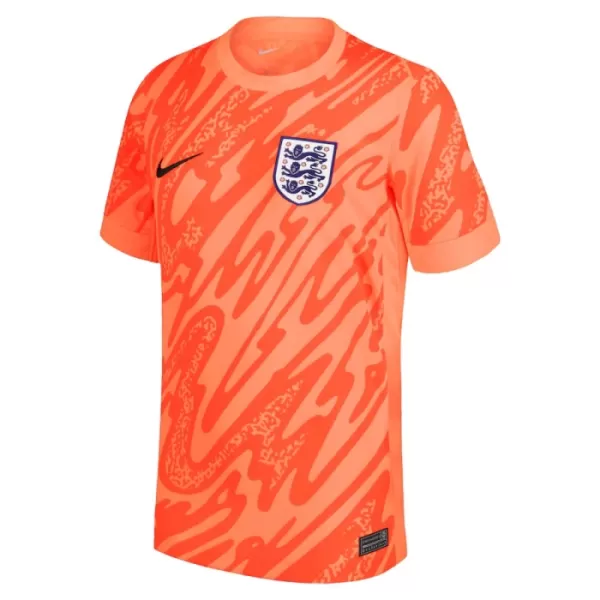 England Torwart Trikot Euro 2024 für Herren Orange