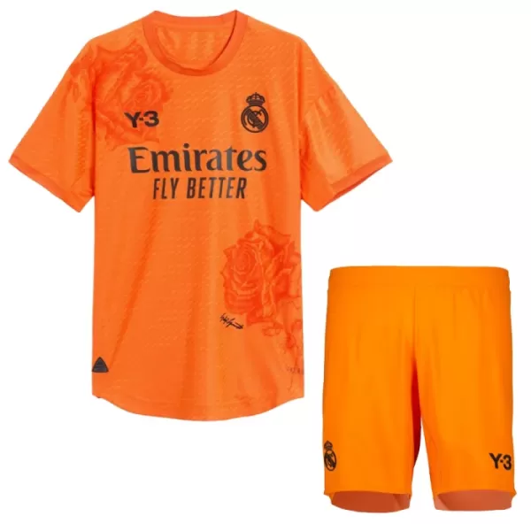 Real Madrid Torwart 4.Trikot 23/24 für Kinder Orange