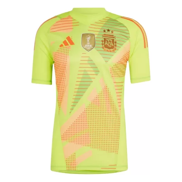 Argentinien Torwart Trikot 2024 für Herren Gelb