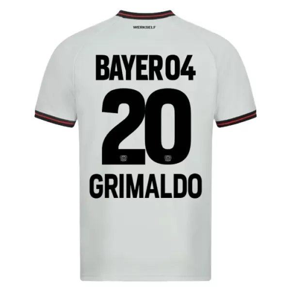 Bayer 04 Leverkusen Alejandro Grimaldo 20 Auswärtstrikot 23/24 für Herren