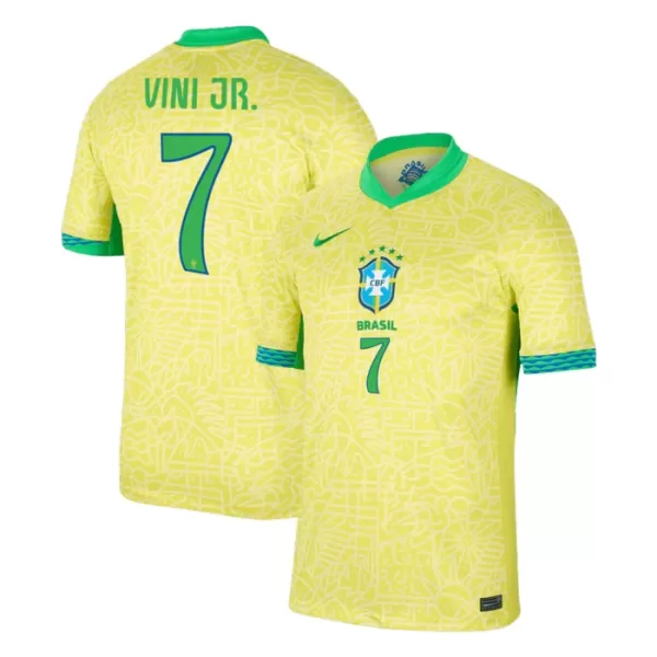 Brasilien Vinicius Junior 7 Heimtrikot 2024 für Herren