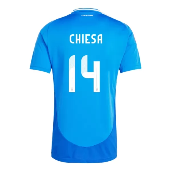 Italien Federico Chiesa 14 Heimtrikot Euro 2024 für Herren