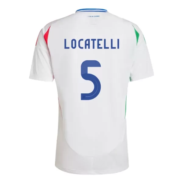 Italien Manuel Locatelli 5 Auswärtstrikot Euro 2024 für Herren