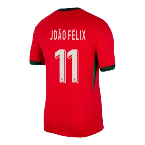 Portugal João Félix 11 Heimtrikot Euro 2024 für Kinder