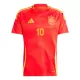 Spanien Dani Olmo 10 Heimtrikot Euro 2024 für Herren