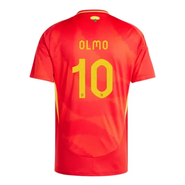 Spanien Dani Olmo 10 Heimtrikot Euro 2024 für Kinder