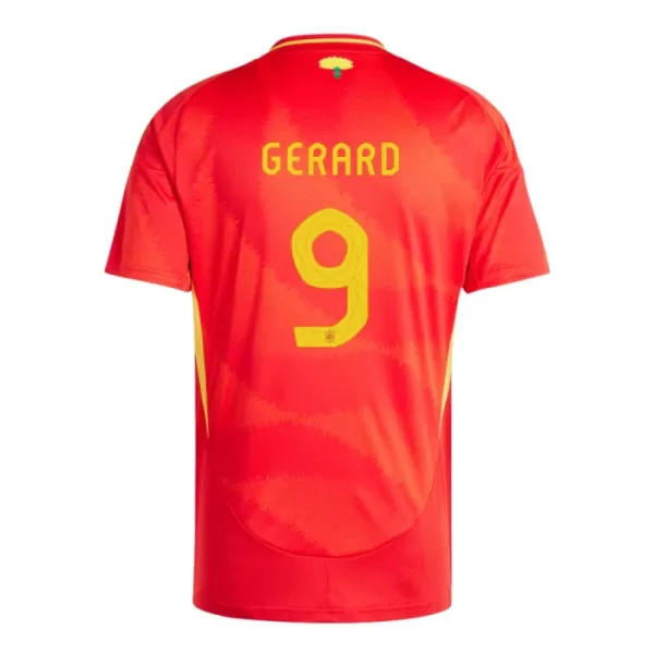 Spanien Gerard Moreno 9 Heimtrikot Euro 2024 für Herren