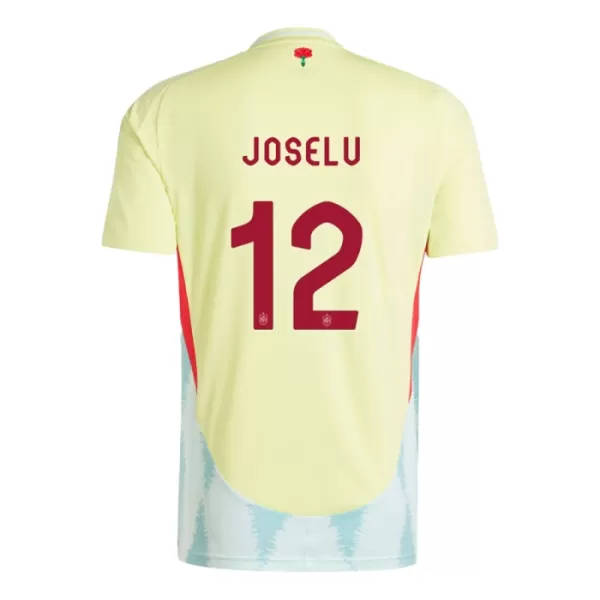 Spanien Joselu 12 Auswärtstrikot Euro 2024 für Herren