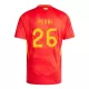 Spanien Pedri 26 Heimtrikot Euro 2024 für Herren