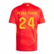 Spanien Pedro Porro 24 Heimtrikot Euro 2024 für Herren