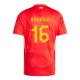 Spanien Rodrigo Hernández 16 Heimtrikot Euro 2024 für Herren