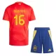 Spanien Rodrigo Hernández 16 Heimtrikot Euro 2024 für Kinder