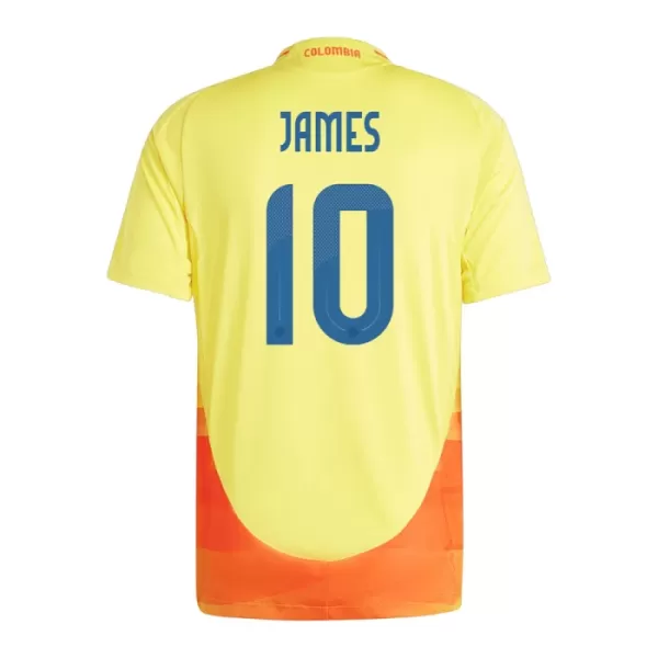 Kolumbien James Rodriguez 10 Heimtrikot 2024 für Herren