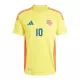 Kolumbien James Rodriguez 10 Heimtrikot 2024 für Herren