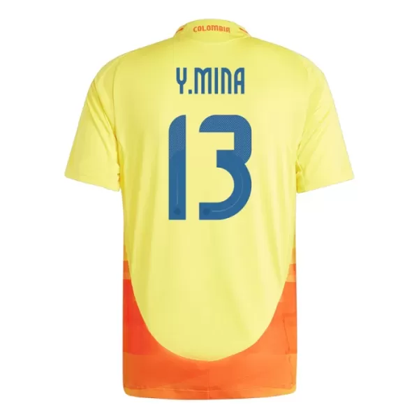 Kolumbien Yerry Mina 13 Heimtrikot 2024 für Herren