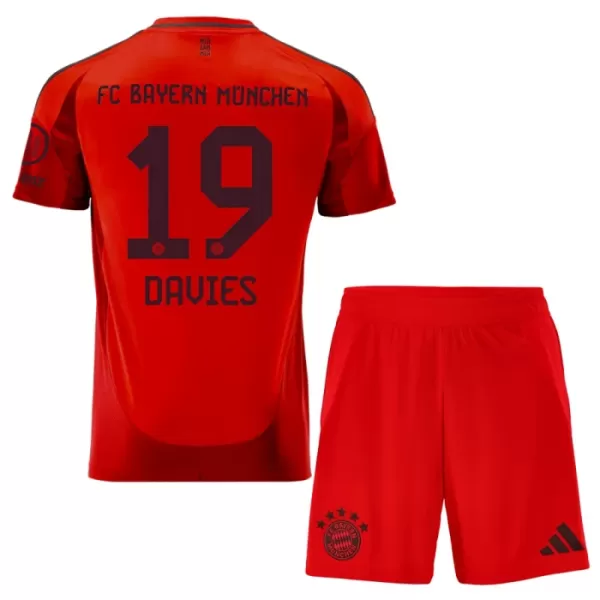 FC Bayern München Alphonso Davies 19 Heimtrikot 24/25 für Kinder