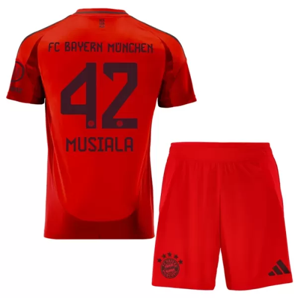 FC Bayern München Jamal Musiala 42 Heimtrikot 24/25 für Kinder