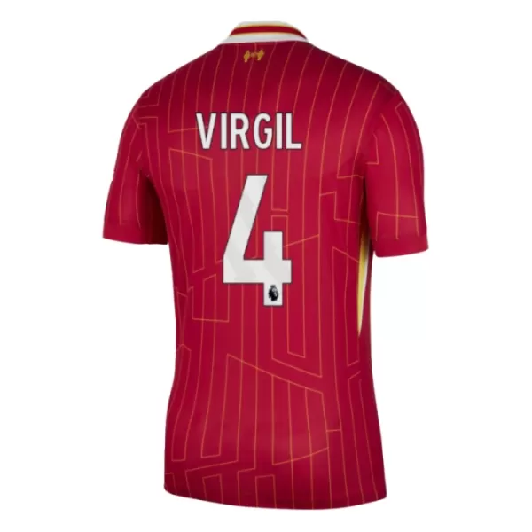 Liverpool Virgil van Dijk 4 Heimtrikot 24/25 für Kinder