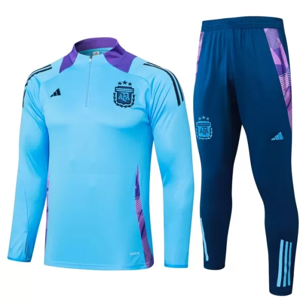 Argentinien Trainingspullover-Set 24/25 für Herren Blau