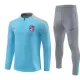 Atlético Madrid Trainingspullover-Set 24/25 für Herren Blau