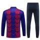 Barcelona Trainingspullover-Set 24/25 für Herren Blau