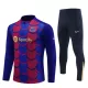 Barcelona Trainingspullover-Set 24/25 für Kinder Blau