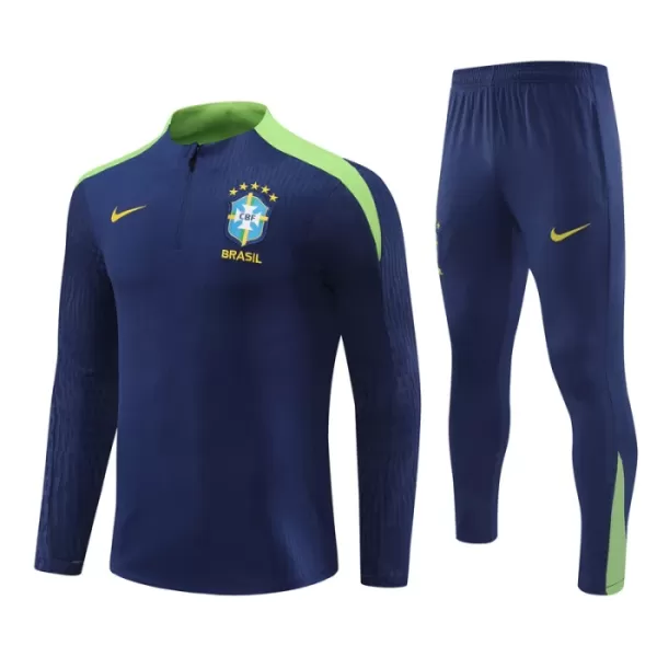 Brasilien Trainingspullover-Set 24/25 für Herren Navy