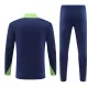 Brasilien Trainingspullover-Set 24/25 für Herren Navy