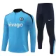 Chelsea Trainingspullover-Set 24/25 für Herren Blau