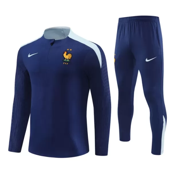 Frankreich Trainingspullover-Set 24/25 für Kinder Navy