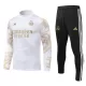 Real Madrid Trainingspullover-Set 24/25 für Herren Weiß