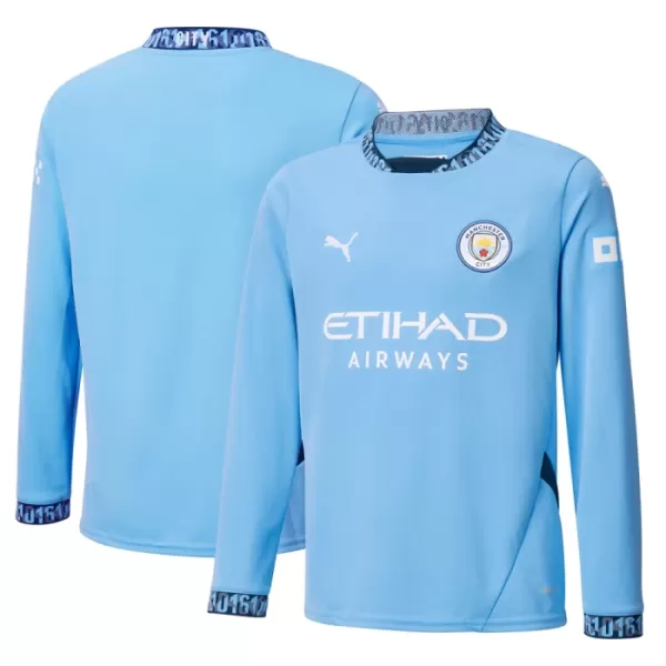 Manchester City Heimtrikot 24/25 Langarm für Herren