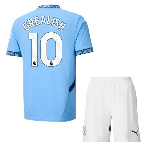 Manchester City Jack Grealish 10 Heimtrikot 24/25 für Kinder