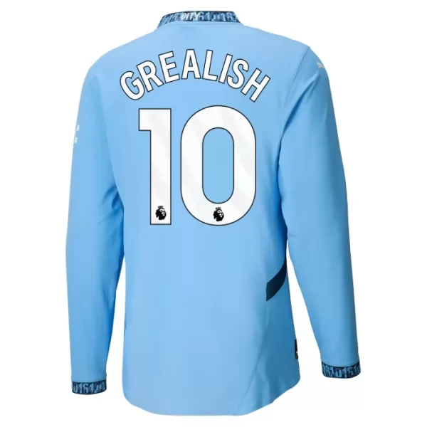 Manchester City Jack Grealish 10 Heimtrikot 24/25 Langarm für Herren