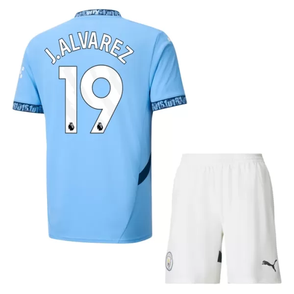 Manchester City Julián Álvarez 19 Heimtrikot 24/25 für Kinder