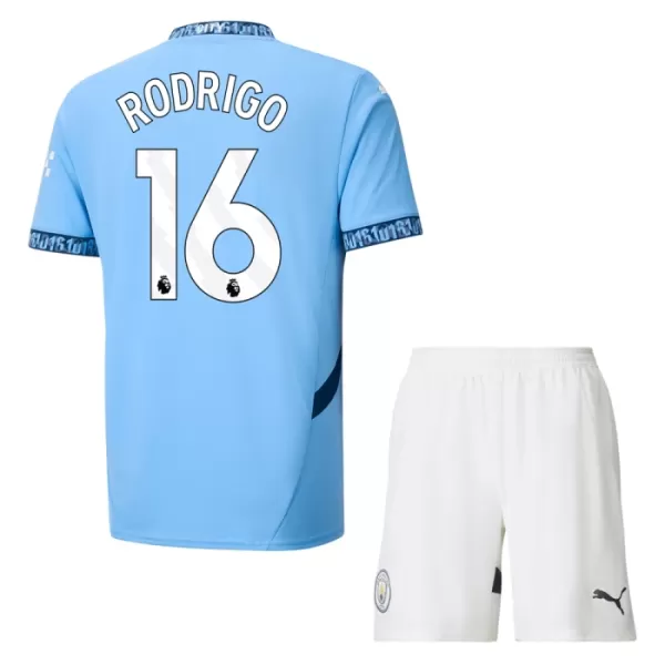 Manchester City Rodrigo Hernández 16 Heimtrikot 24/25 für Kinder