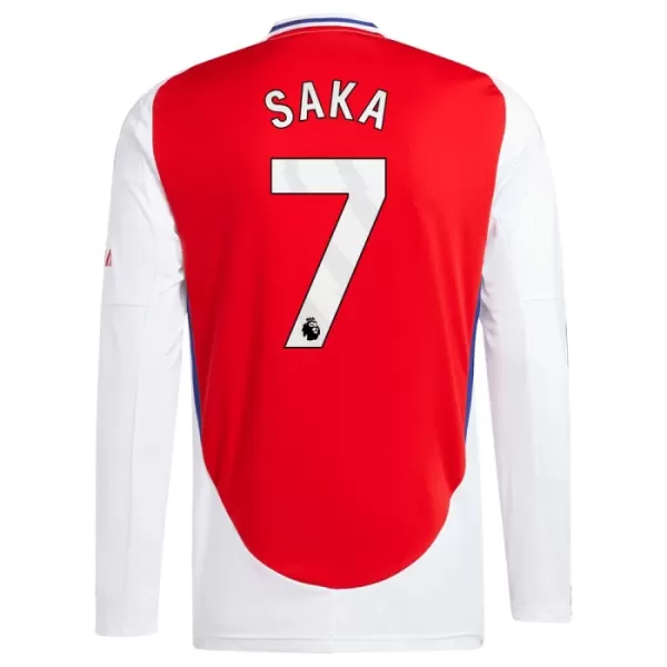 Arsenal Bukayo Saka 7 Heimtrikot 24/25 Langarm für Herren